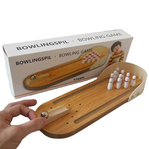 Mini tabletop bowling game set - mini,
