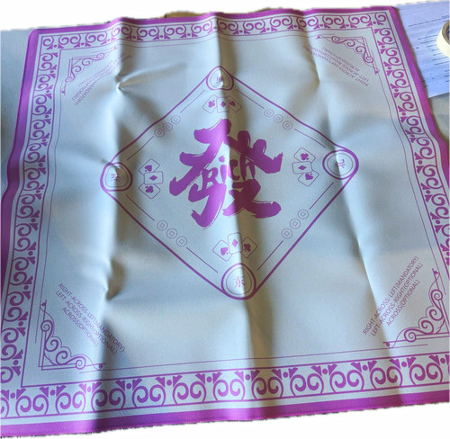 Mahjong table mat - mahjong, inch