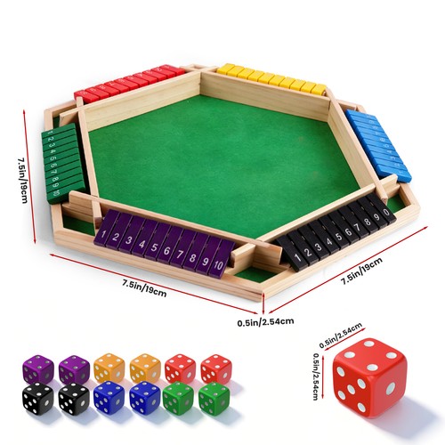 Wood shut the box - shut,