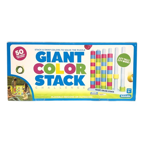 Giant color stack - stack, challenge