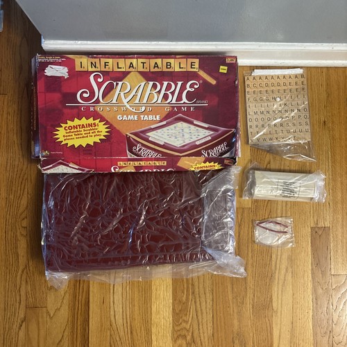 Inflatable scrabble game table - scrabble,